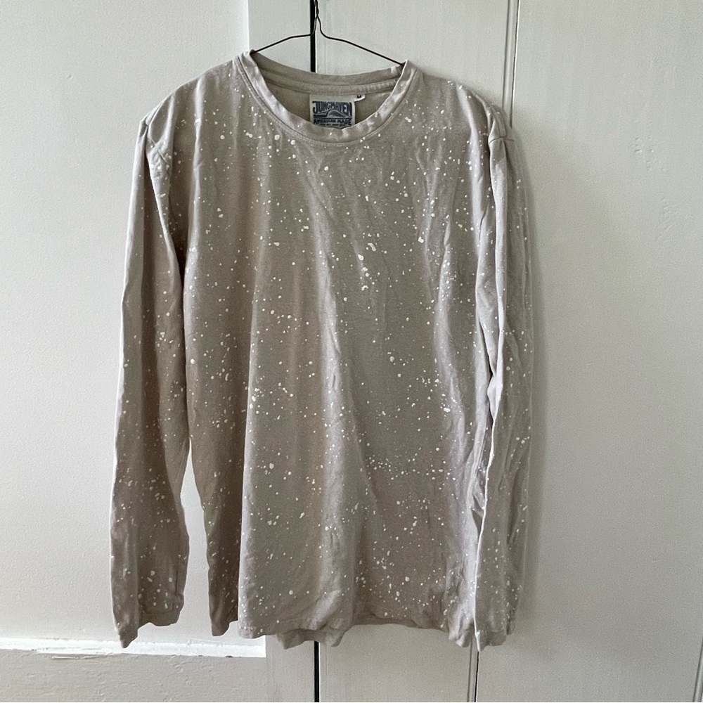 Jungmaven Gray Long Sleeve Tee